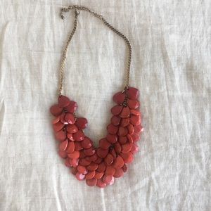Ombré Red Beaded Necklace